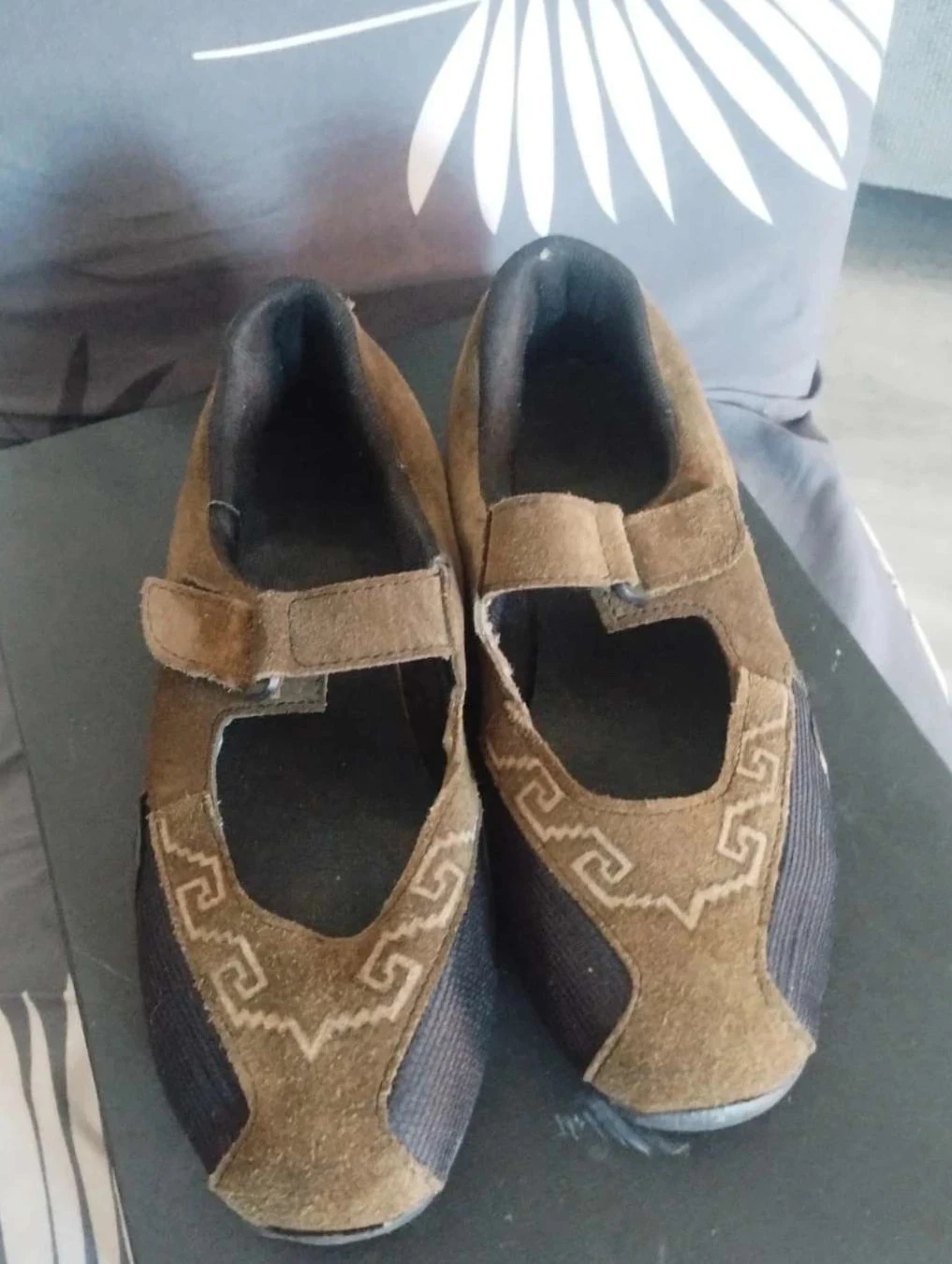 Women's soft shoes, Black/khaki, Size 39 – photo 2